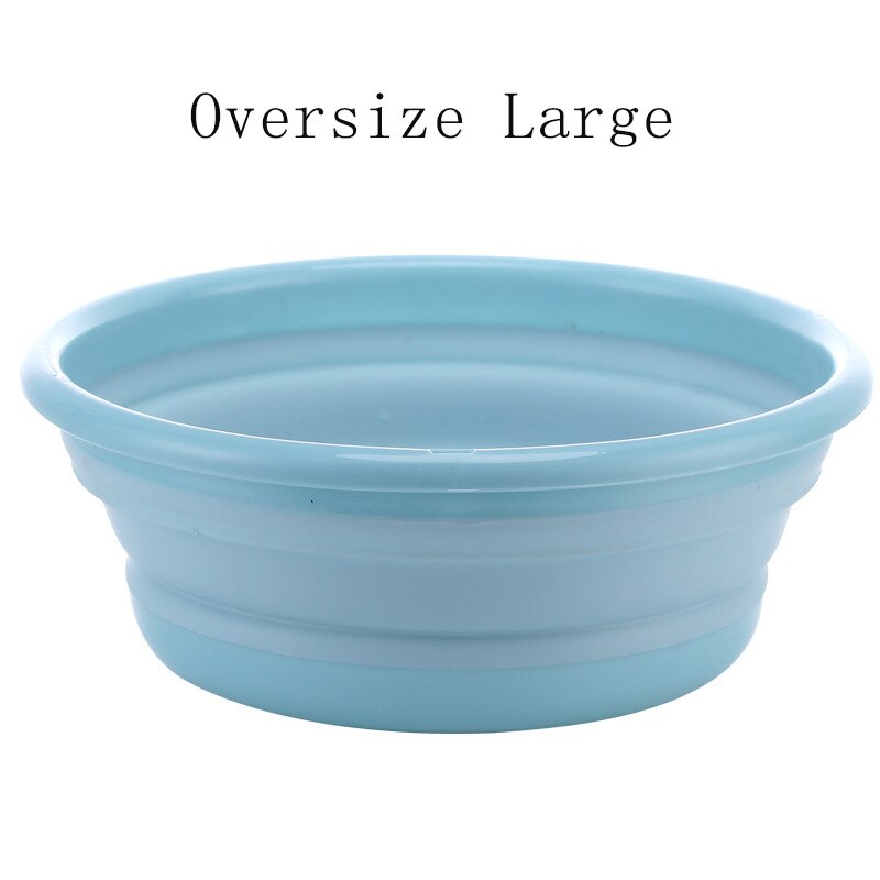 Portable Folding Washbasin Tourism Camping Foldable Basin Bathroom Gadget Kitchen Household Cleaning Tools Car Wash Basins