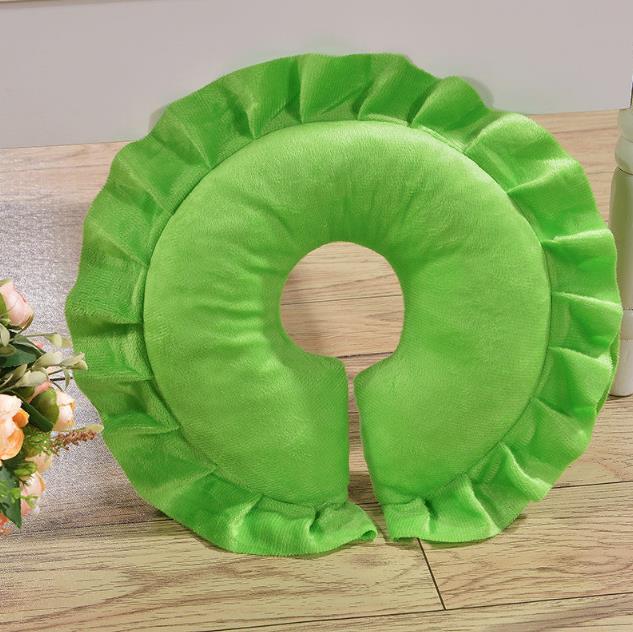 Oreiller de Salon de beauté en forme de U, amovible et lavable, pour le visage et le Massage du corps, F8039: 7