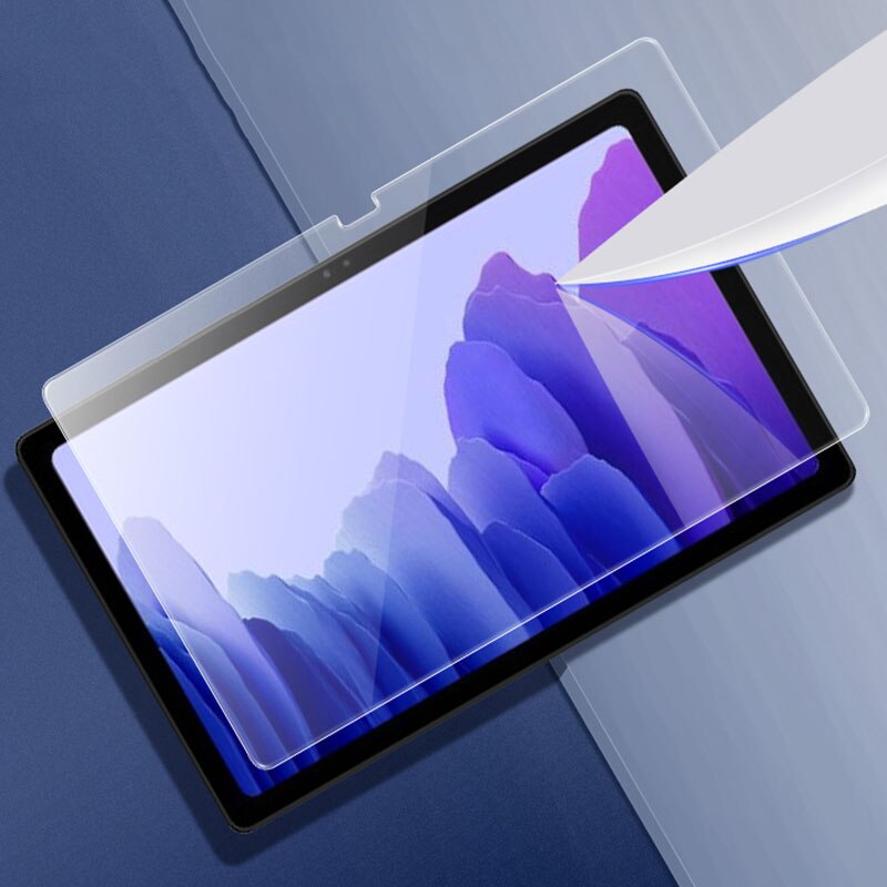 För samsung galaxy tab  a7 skärmskydd i härdat glas sm -t500 sm-t505 sm-t507 skärmfilm