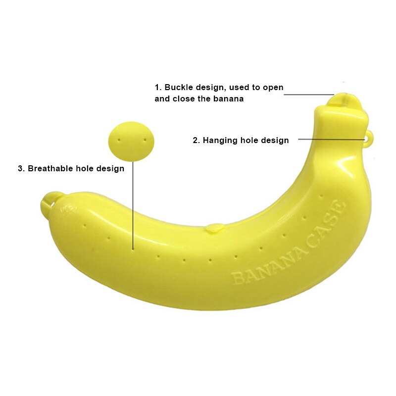 Funda protectora de plátano para exteriores, contenedor de viaje, soporte de almacenamiento, accesorio de viaje, BOM666