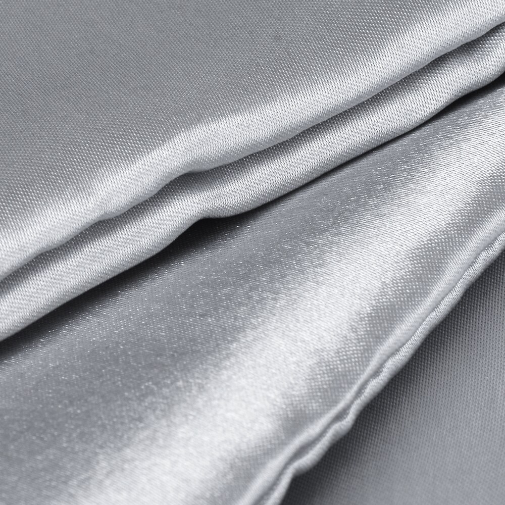 Faux Silk Satin Pillow Case Bedding Pillowcase zipper pillowcases Smooth Home pillow case for healthy standard multicolor