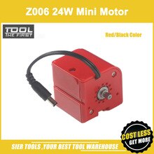 Z006 Mini 24 W Motor/24 W/12,000 rpm of 20,000 rpm motor speed/rood of zwart