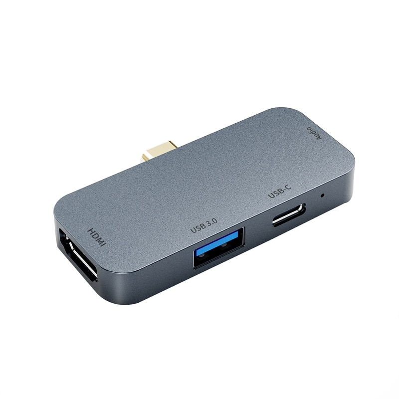 C till hdmi adapter 4 in 1 typ c till o  pd 60w snabbladdning usb port omvandlare 4k hdtv hubb för pro nintendo: Default Title