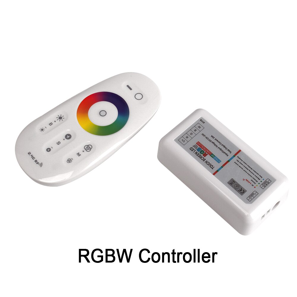 rgb led controller RGBW Controller 2.4G Touch Screen Wireless DC12-24V IR Remote Control led strip 5050: 2.4G RGBW