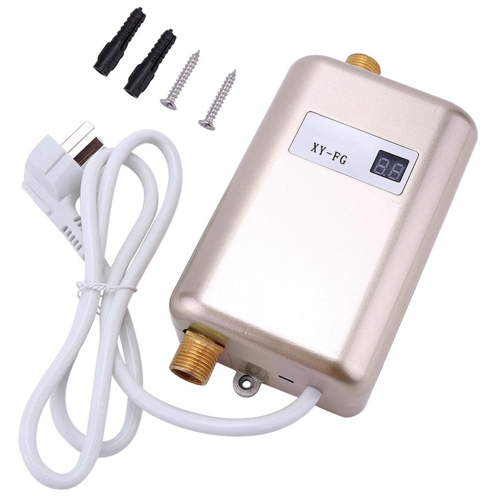 Instantaneous Mini Water Heater Instant Electric Tankless Water Heater Instant Electric Water Heating Shower 3800W