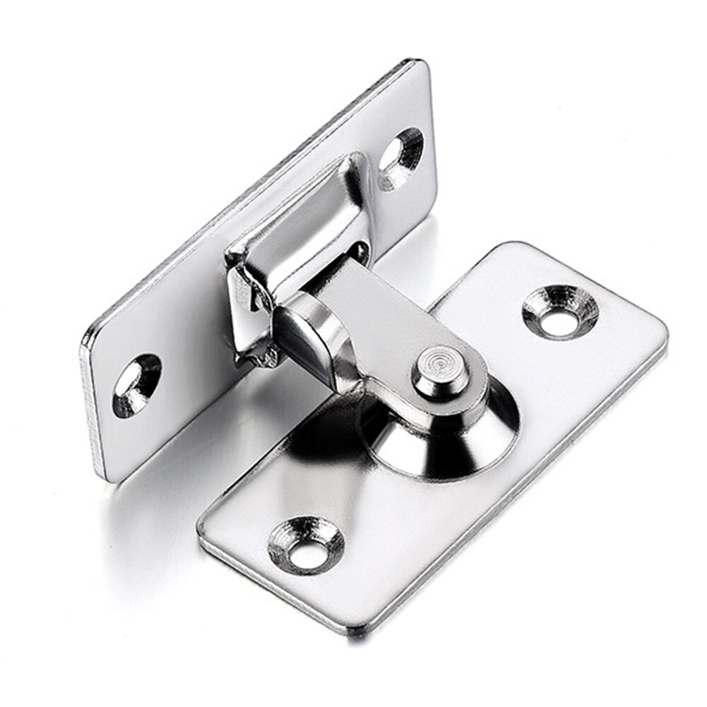 Latch Security Tools Sliding Push Pull Hotel Stainless Steel Shift Chain Clasp 90 Degree Home Door Lock Cabinet Button