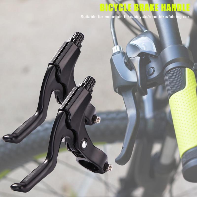 1 paar Aluminium Legierung MTB Bike Disc Bremshebel Bike Bremsscheibe Bremsen Hebel Mountainbike Fahrrad Griff Kurbel Fahrrad teil