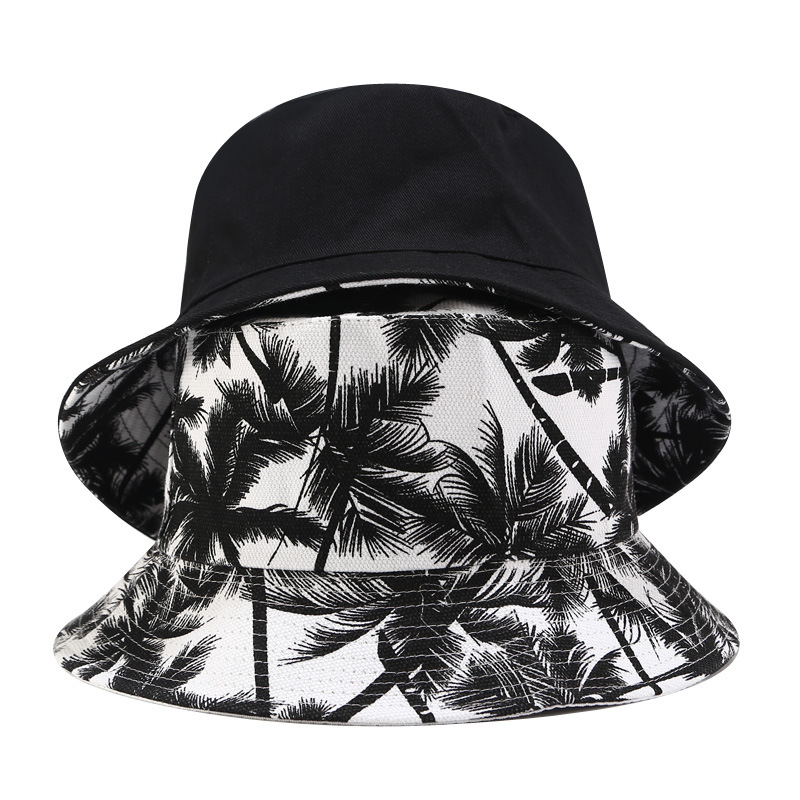 Fisherman Hat Unisex Reversibel Kokos Print - Solskjerm - Bomull