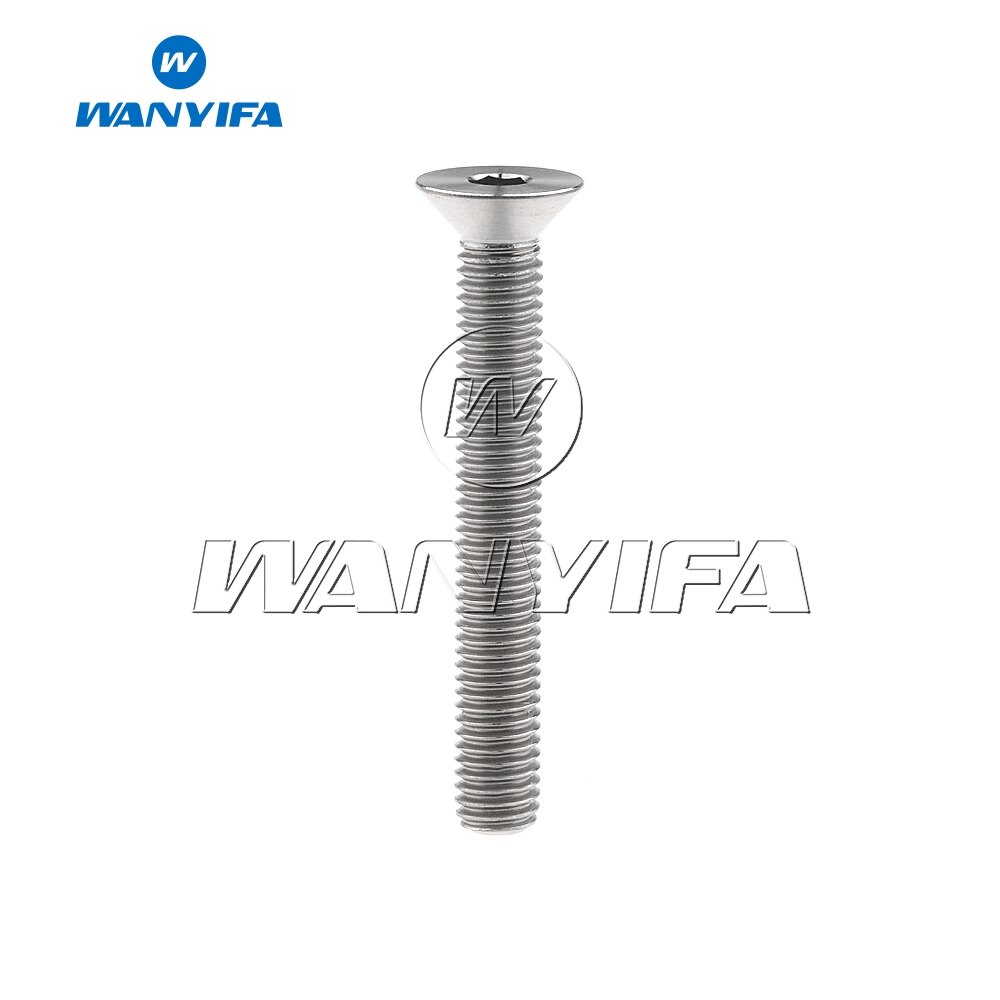 Titanium Bolt M8X15 20 25 30 35 40 45 50 60 65 80mm Countersunk Head for Bicycle Brake Cycling Motorcycle Modification Screw: M8x60mm