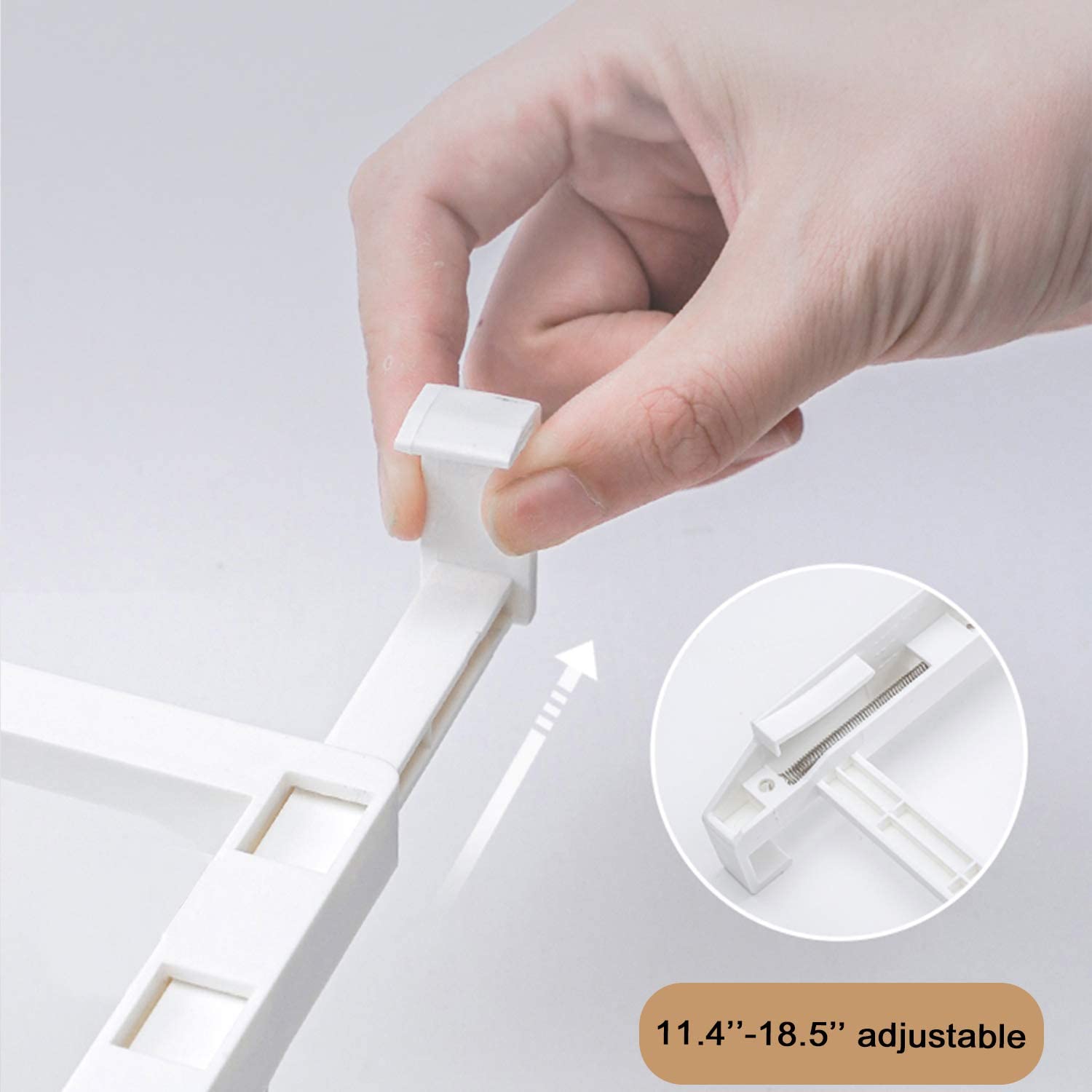 Compartimiento de almacenamiento transparente para nevera, organizador de cajones para mascotas, 1/4/8 compartimentos, para despensa, congelador,