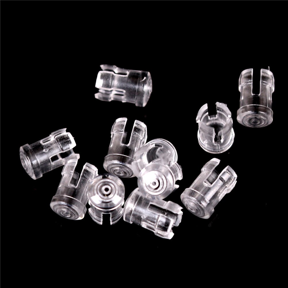 10/20 stk klare 3mm led lysemitterende diode lampeskærmbeskyttere