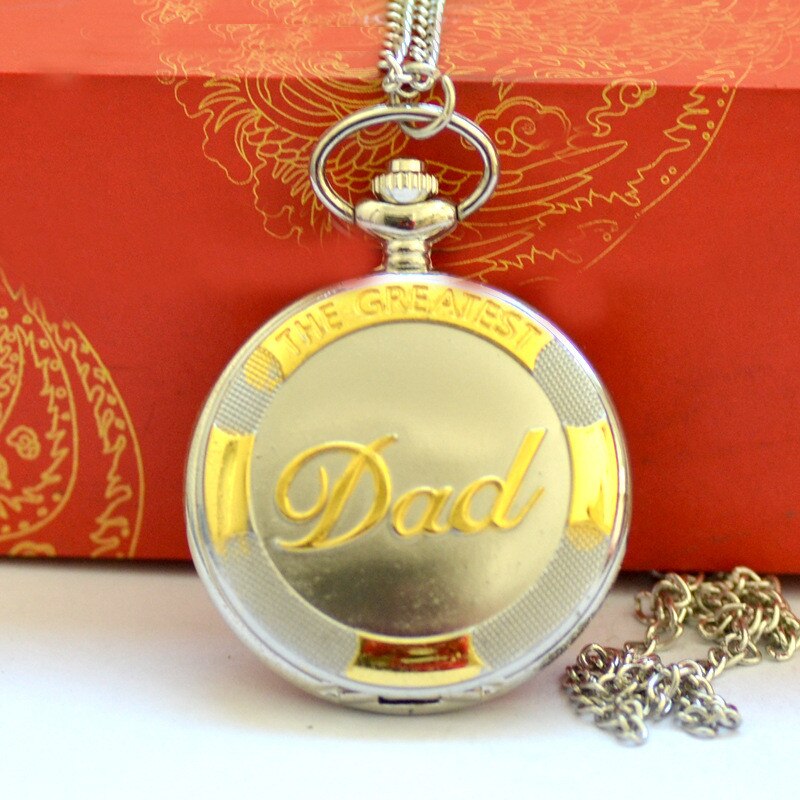 Klassieke Nostalgische Vintage Ketting Retro Beste Zakhorloge Ketting Voor Opa Te Papa Horloge