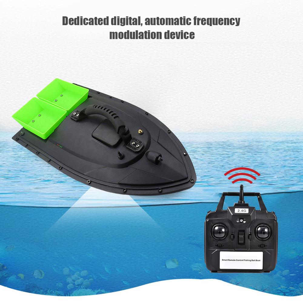 Flytec RC bateau de pêche 500 mètres Intelligent Intelligent bateau RC bateau pour la pêche appât bateau Double bateau à moteur pêche