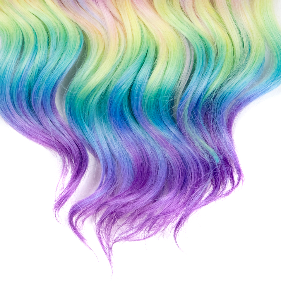 Extensiones de cabello trenzado de arcoíris, pelo sintético ondulado profundo, Passion Twist, Crochet, 24 pulgadas/60cm, ombré, marrón, Rubio