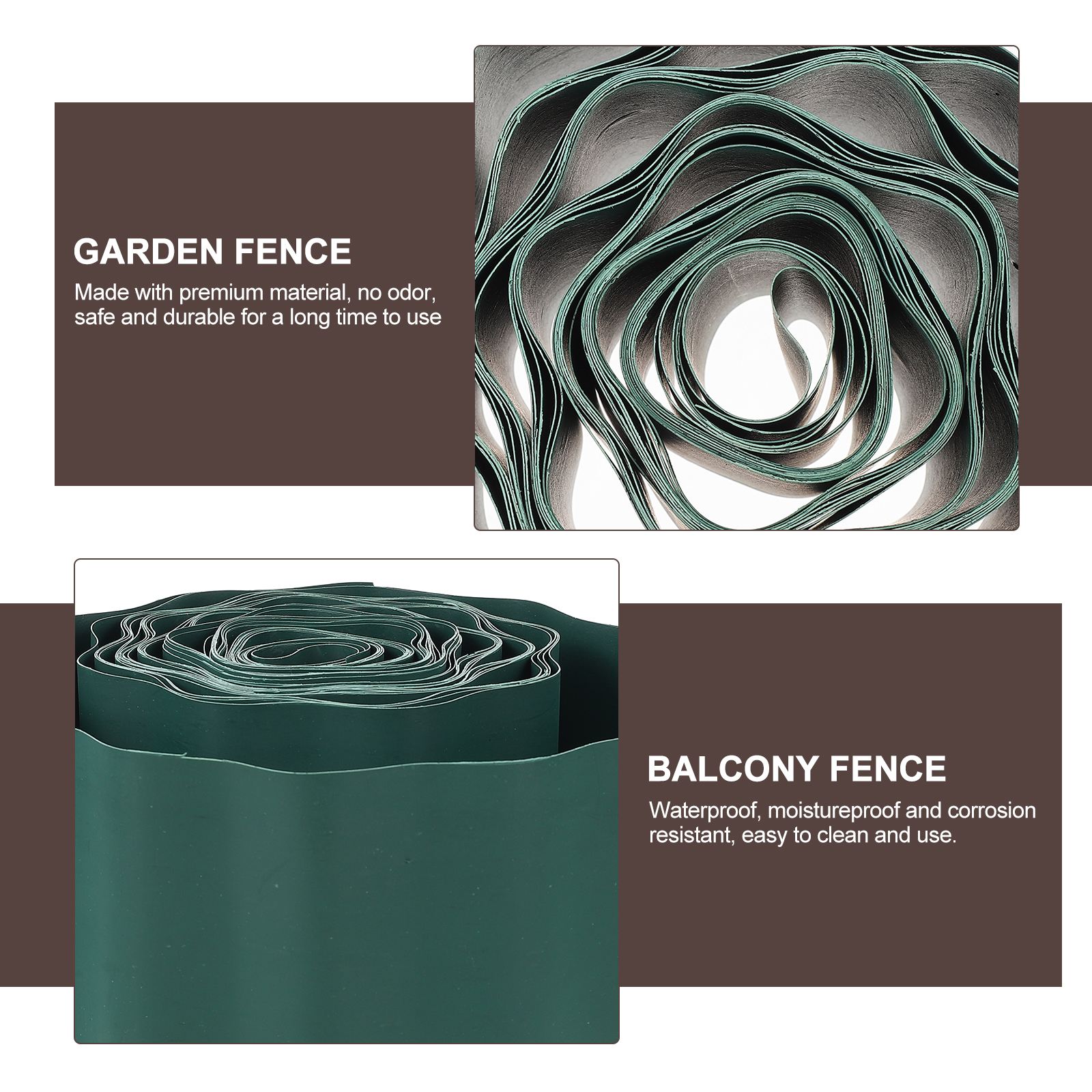 Lawn Edging Border Fence Grass Road Wall Edge Protection Driveway Yard Ornament Yard Garden Supplies