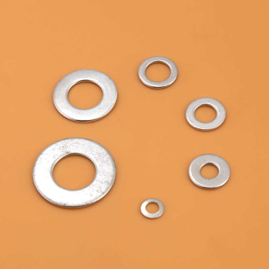 900pcs M3-M10 Lock Flat Split Spring Washers Assortment Steel Washer Set 6 Sizes