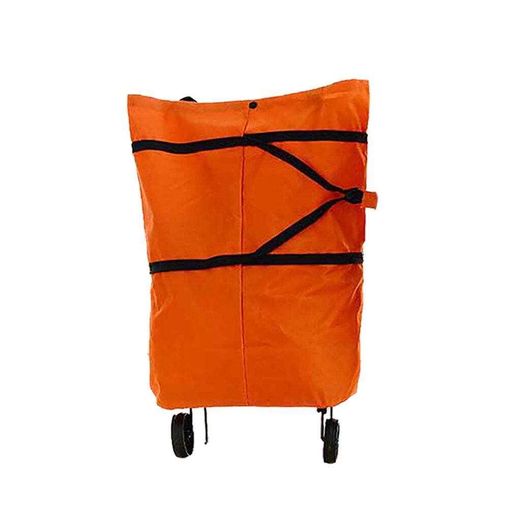 Lichtgewicht opvouwbare winkelwagentrolley - draagbare boodschappenwagen, eenvoudige opslag, ideaal voor winkels, buitenactiviteiten, wielen, compact ontwerp