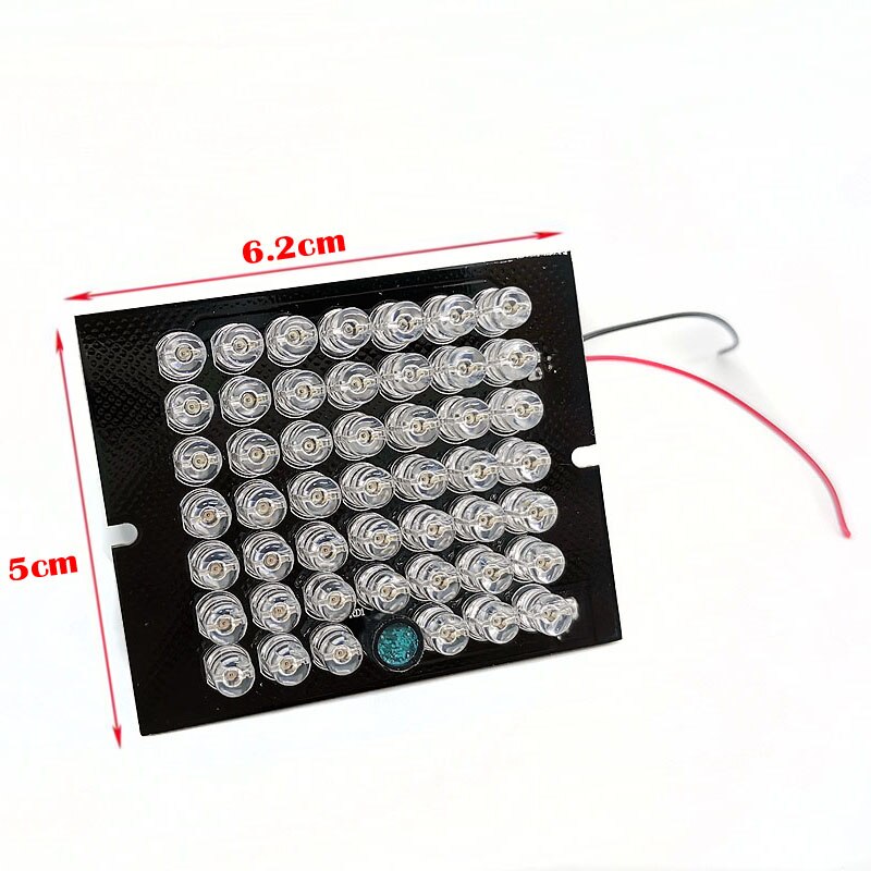 940NM Invisible illuminator infrared 60 Degree 48 LED IR Lights PCB DC12V for CCTV Security 940nm IR Camera