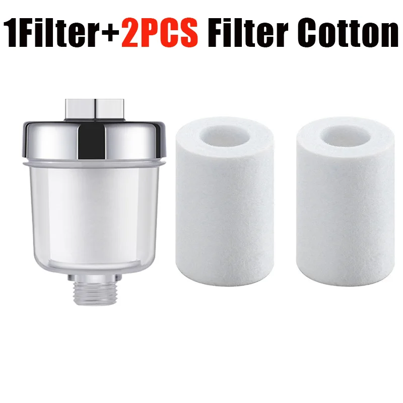 Kit purificador de salida de agua, filtro Universal para grifo, cocina, baño, filtro de ducha, sistema de filtración de baño transparente para el hogar: Verde claro