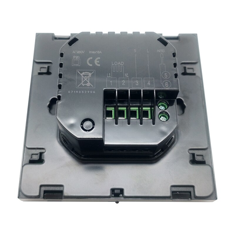 AC220-240V Weekly Programmable Electric/Water/Boiler Temperature controller WiFi LCD Touch Screen Time Display Thermostat