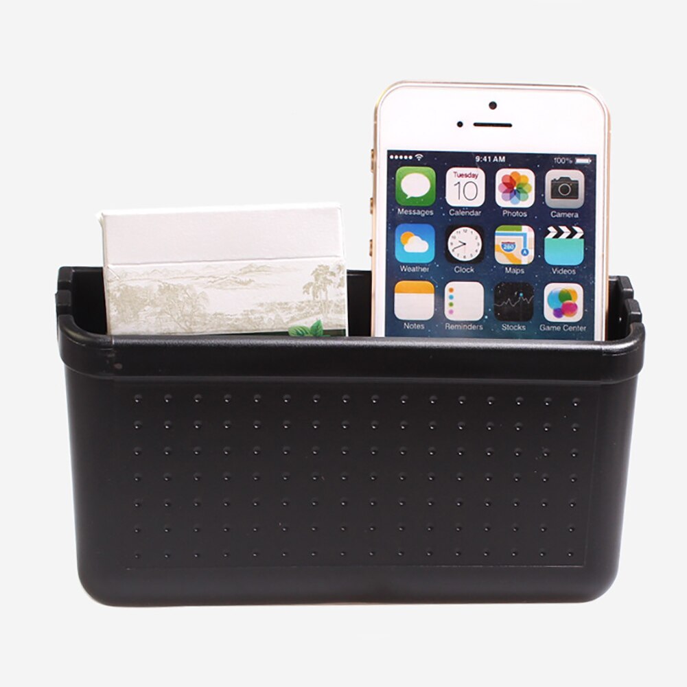 Universal Car Auto Dashboard Phone Holder Self Adhesive Storage Box Organizer