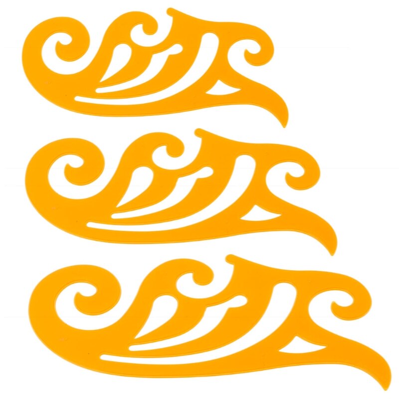 20/25/30cm French Curve Template Ruler Drawing Drafting Tailor Supply