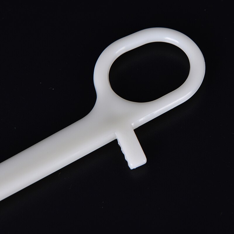 1pcs Piercing Supplies Tool Clamp Disposable Plastic Slotted Round Forcep JB