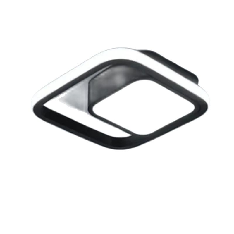 Moderne ledet-lysekronelampe til stue, soverom, spisestue, hjemmelys, aluminiumsglans, takkroner, belysningsarmatur