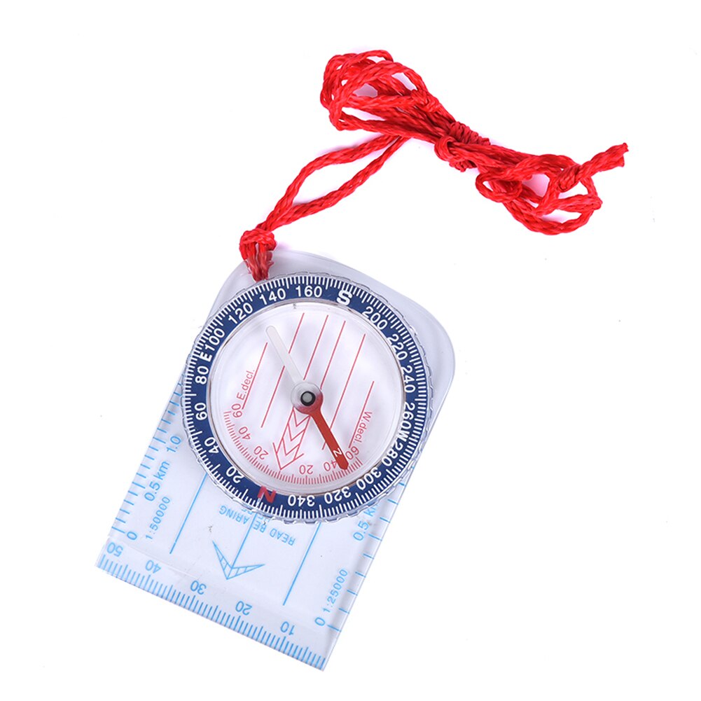 Outdoor Camping Directional Cross-country Race Hiking Special Compass Baseplate Ruler Map Scale Compass Night Bussola