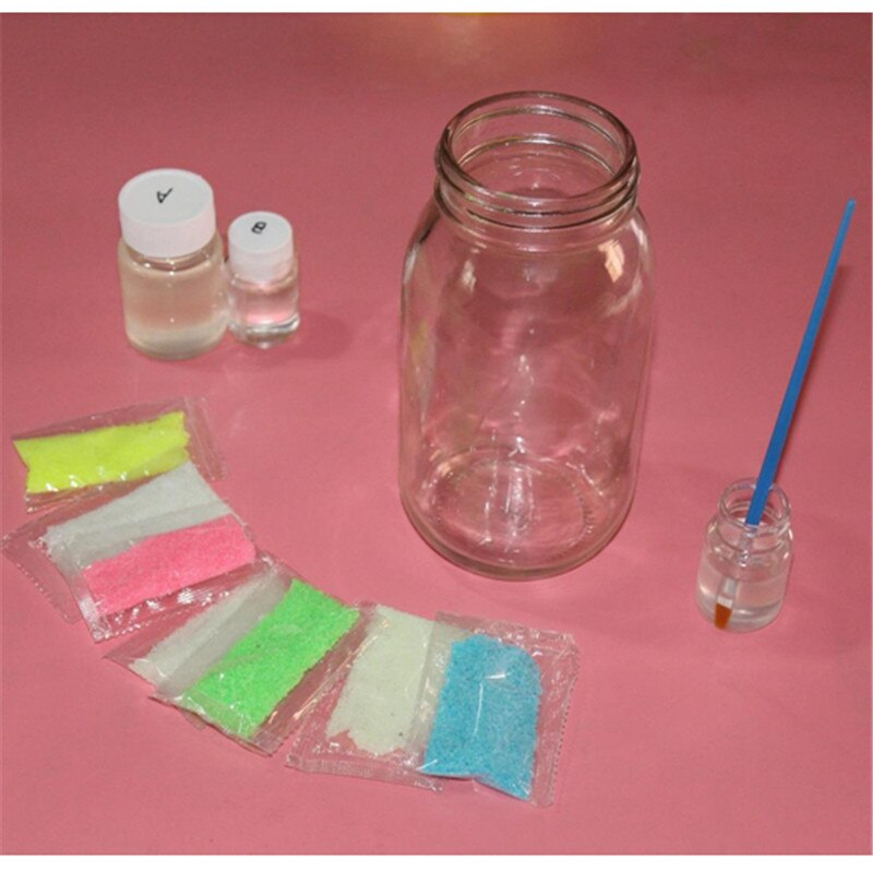 10g Lichtgevende Zand Glow In The Dark Top Party DIY Heldere Verf Star Wens Fles Fluorescerende Deeltjes Speelgoed
