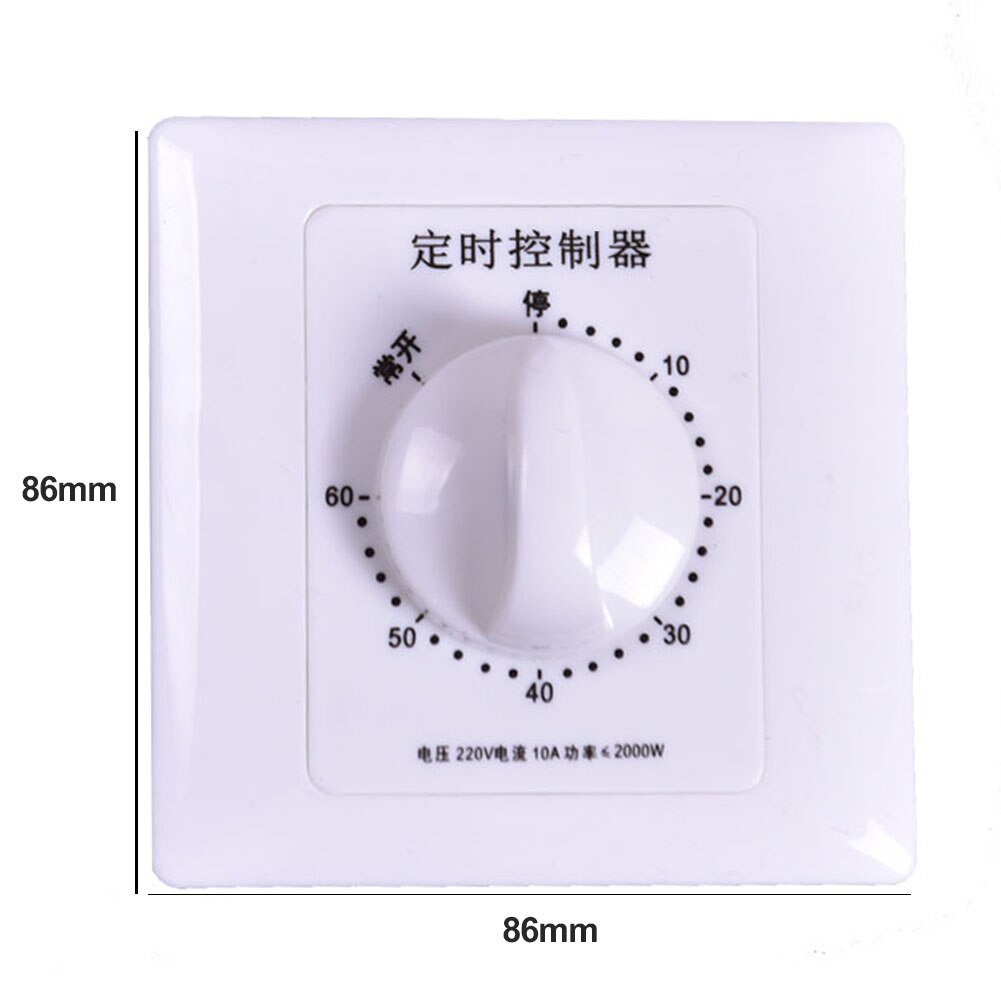 Mechanical Swtich AC 220V 30/60/120 Minutes Intelligent Timer Switch Controller Countdown High Power Timing Control Tools #734