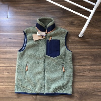 Mode Motos Wollen Jas Mannen Vrouwen Vest Lam Kasjmier Jas Casual Losse Jas Sport Vest Warme Motorfiets Uitrusting: XS / Blauw