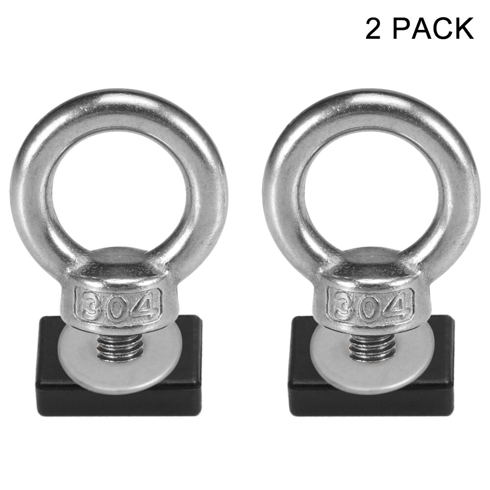 2 Pack Kayak Track Mount Tie Down Eyelet for Bungee Cord Rope kayak accessories: Size 2