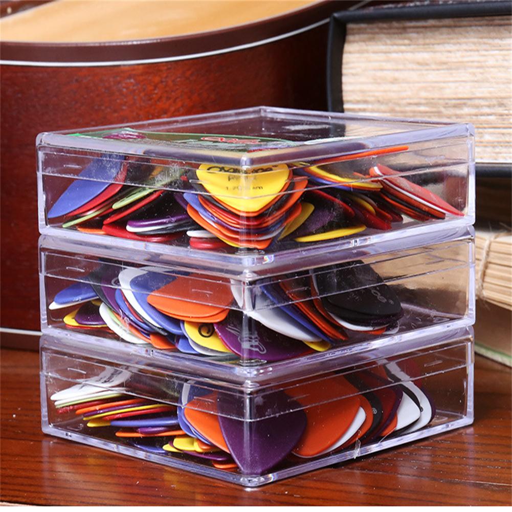 Púas de guitarra ABS esmeriladas, varios grosores, 100/0,58/0,71/0,81/0,96/1,20mm, accesorios para guitarra, 1,50 Uds.