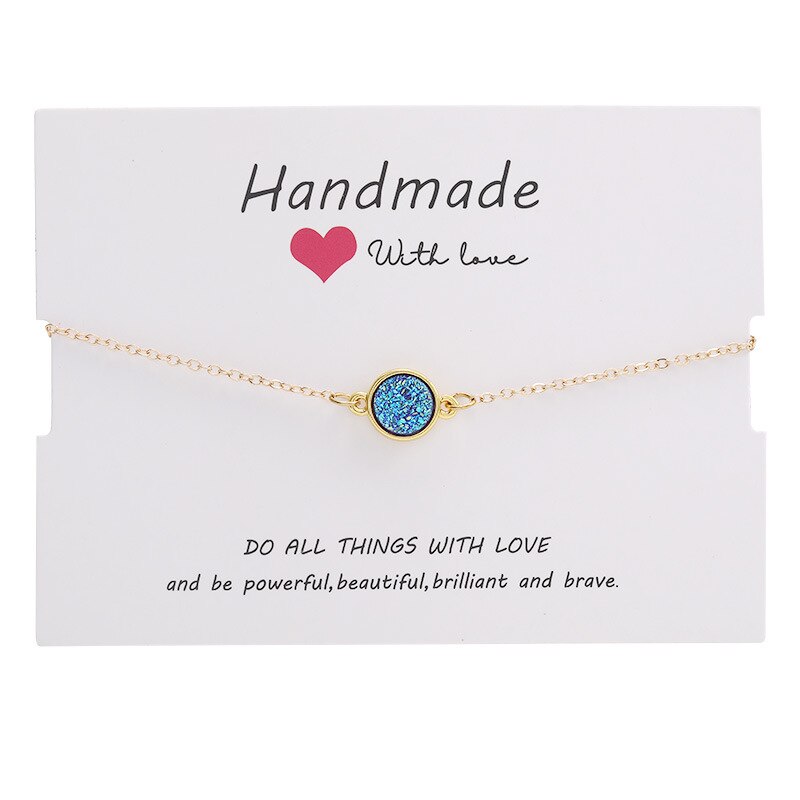 Bridesmaid friendship bracelet bridal shower bride to be Bachelor party favor wedding souvenir: Blue