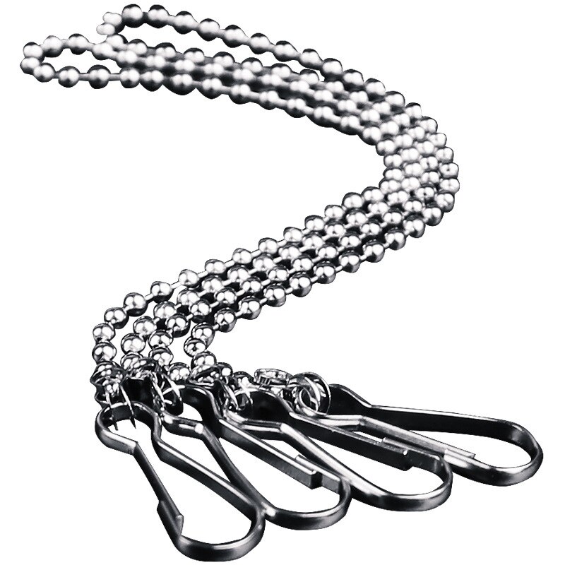 52/28/15cm Hanging flag chain poster pole hanging axle special hanging chain supermarket flag pole hanging chain hook hanging ac