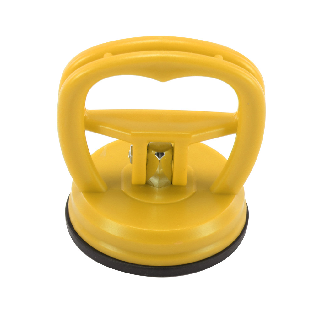 Abedoe mini bil bule reparation remover puller sugekop auto karrosseri panel suger remover værktøj bildør håndværktøj 8 farver: Gul
