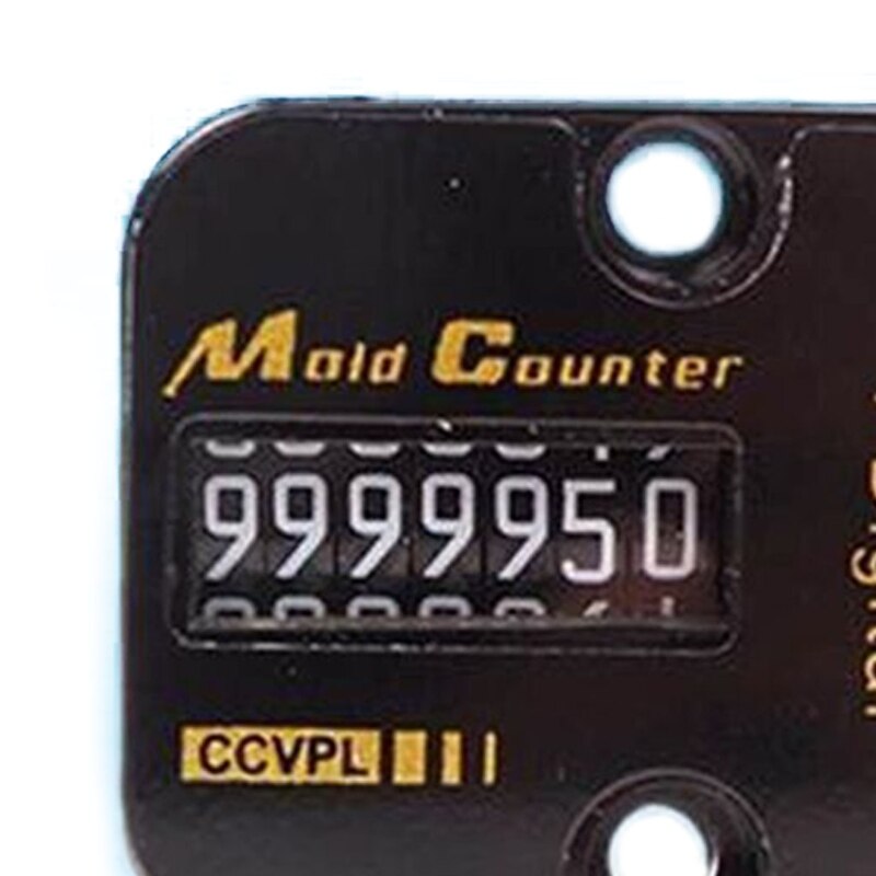 7-Digit Counter Mechanical Counter 0-9999999 Digital Small Industry Counter Automatic Memory Machine For Industry Molds M0XC