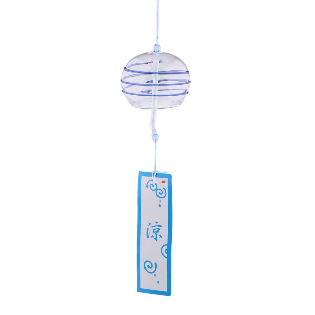 japonaise verre vent cloche Furin vent carillons maison suspendus décor: 9