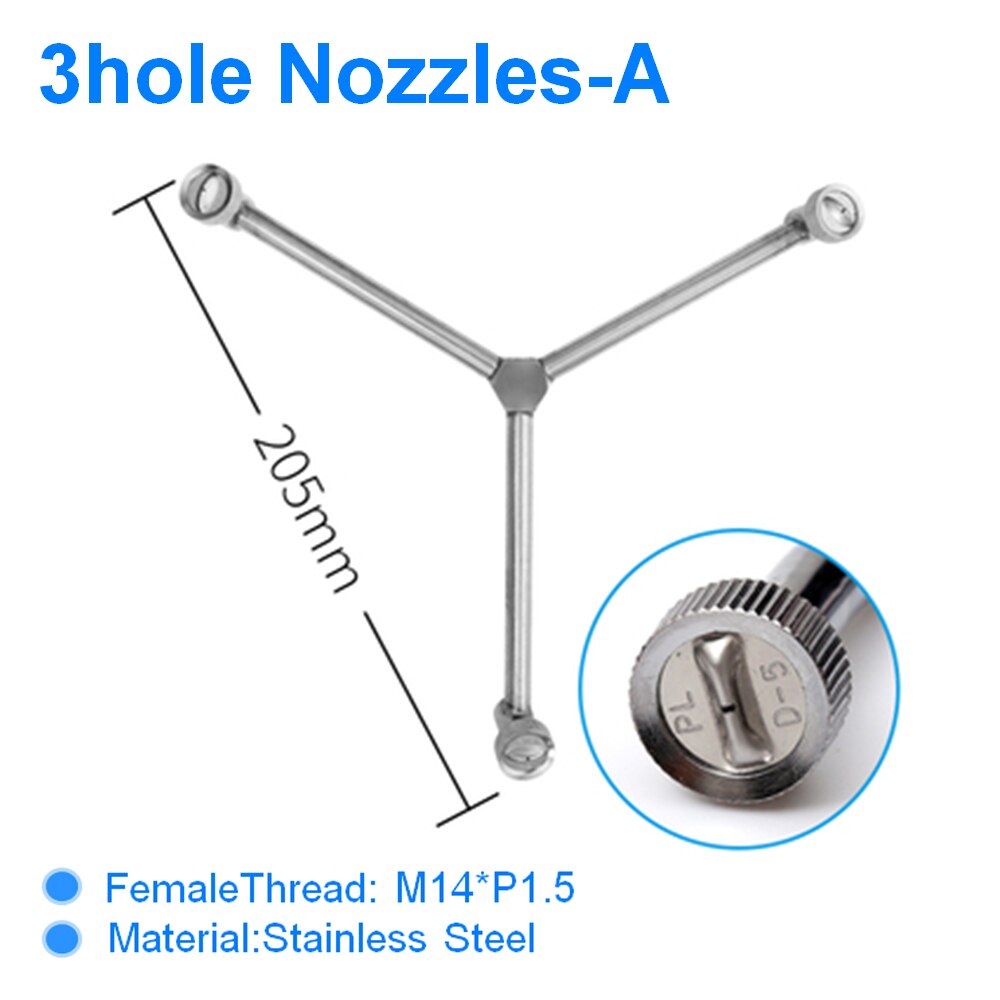 M14 Orchard High Pressure Spray Gun Pesticide Sprayer Misting Nozzle Mist Spraying Nozzle Garden Irrigation Atomizing Sprinkler