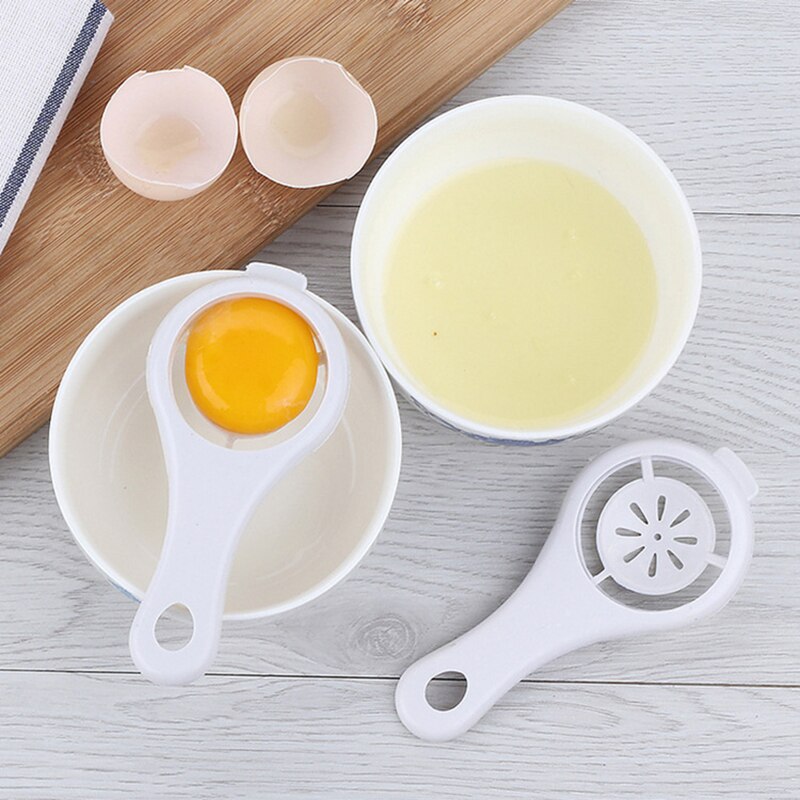 Plastik æggeblomme hvid adskiller ægskiller sigtning hjem køkken kok spisning madlavning gadget æggeværktøj filter madlavning gadgets
