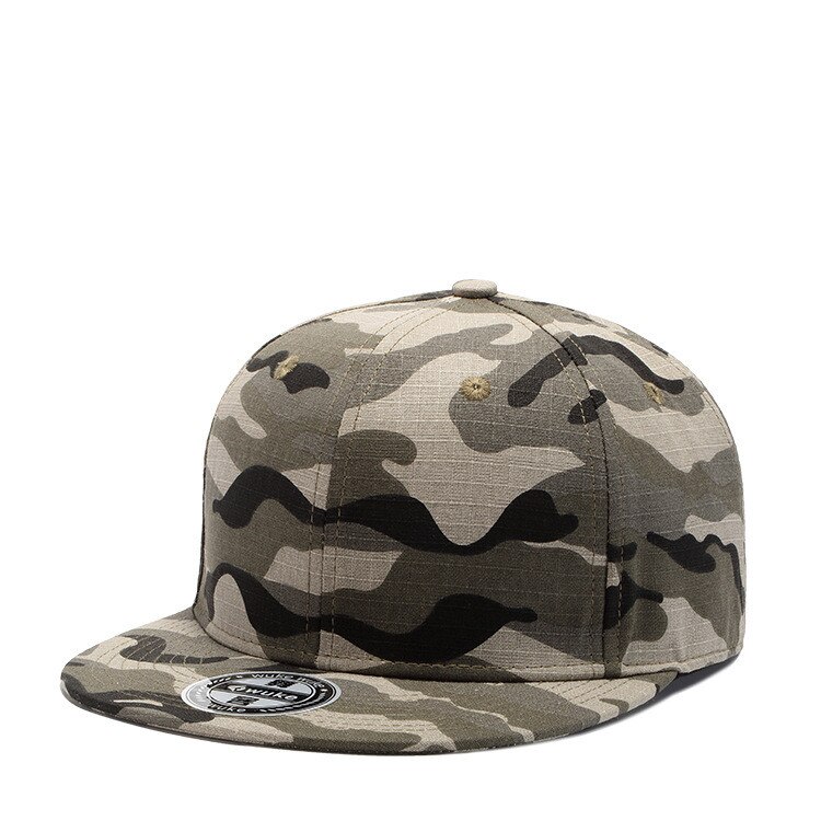 Sommer baseball kasketter mænd camouflage hip hop 5 panel snapback hat til kvinder touca gorras planas casquette chapeau 18 stile: W140