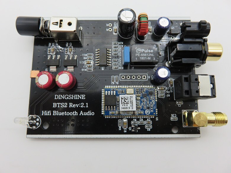 BTS2 inalámbrico Adaptador de Audio CSR8675 tecnología APTX HD APT-X Bluetooth 5,0 receptor Digital Coaxial salida de Audio digital óptica 24BIT