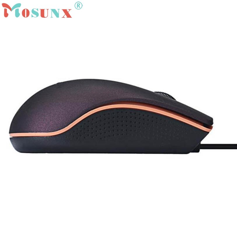Mouse Raton Optical USB Wired Game Mouse Mice For PC Laptop Computer Rechargeable Mice Gamer Mouse 18Aug2