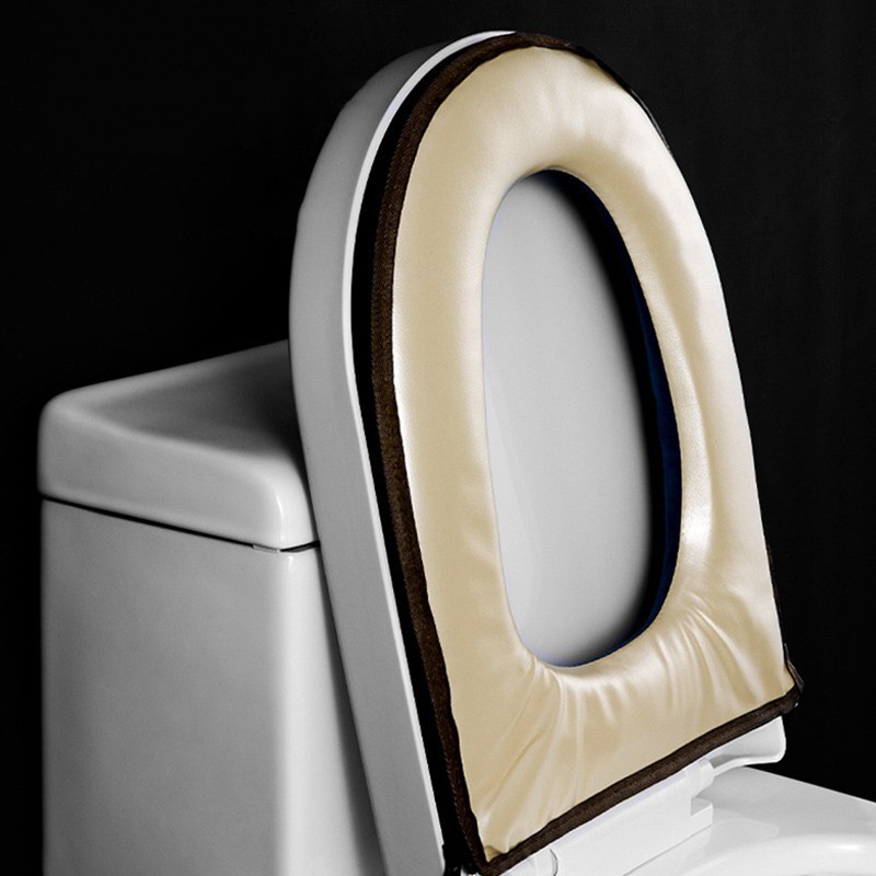 Deska klozetowa mata pokrowiec ocieplacz na zimę pokrowiec na klapę sedesu z miękkiego aksamitu pokrycie siedzenia łazienka patelnia nasadka na sedes wodoodporna toaleta