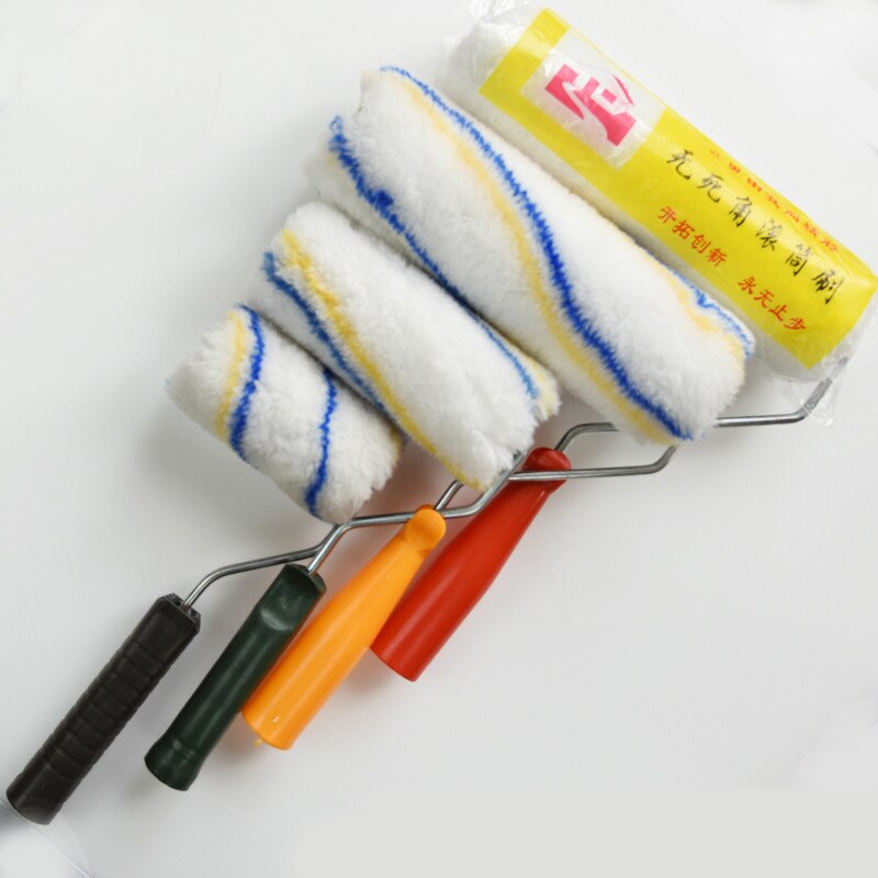 1pc Practical Multifunctional Paint Roller Brush Household Use Wall Brushes Tackle Roll Decorative Painting Brush Tool