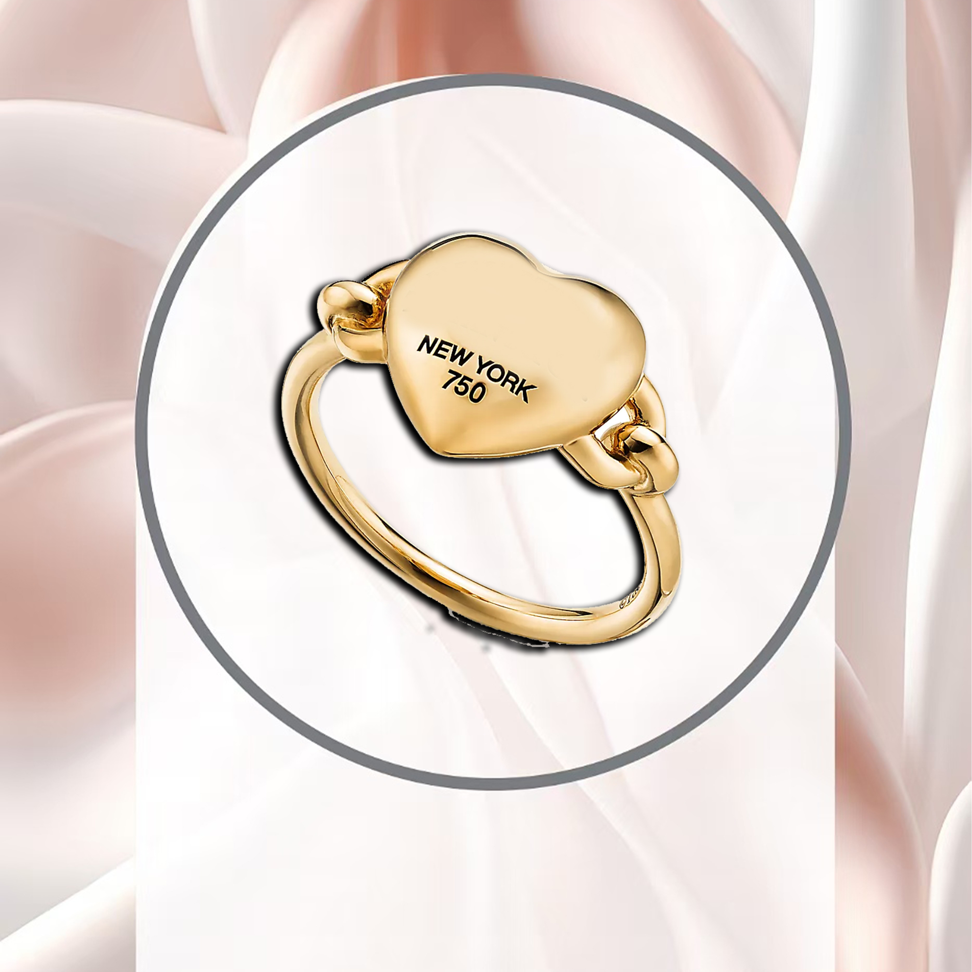 Joyería de lujo, anillo de plata pura con temperamento minimalista en forma de corazón, anillo de mujer S925 para regalar a esposa y novia: Blanco / 6