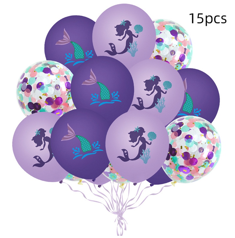 Nappe de table petite sirène, décoration de fête d'anniversaire, 1er anniversaire pour fille sous la mer, fournitures de fête pour réception pour bébé