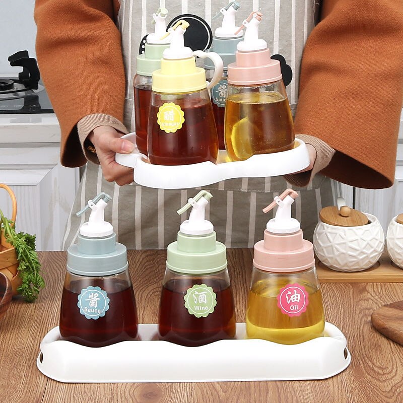 Olive Oil Bottle Sprayer Wine Drip Pourers Liquor Dispenser Leak-proof Nozzle Kitchen Tools Lock Wine Spout Stopper Bar Tool