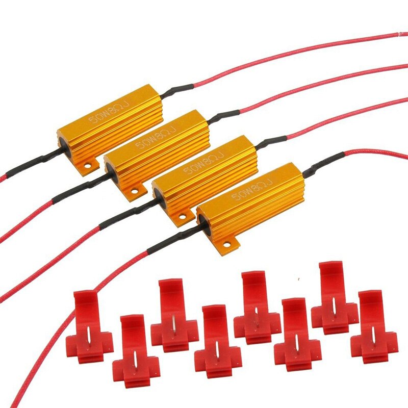 Decoders T-taps Flash LED Load Resistors Lights 50W 12V-24V Accessories